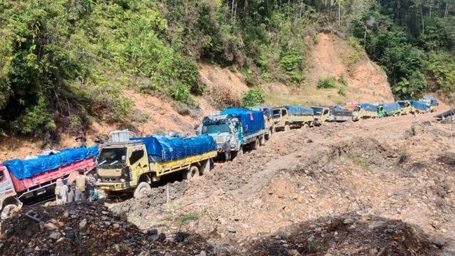 Perbaikan Sembilan Jalan Rusak Trans-Papua Rute Jayapura