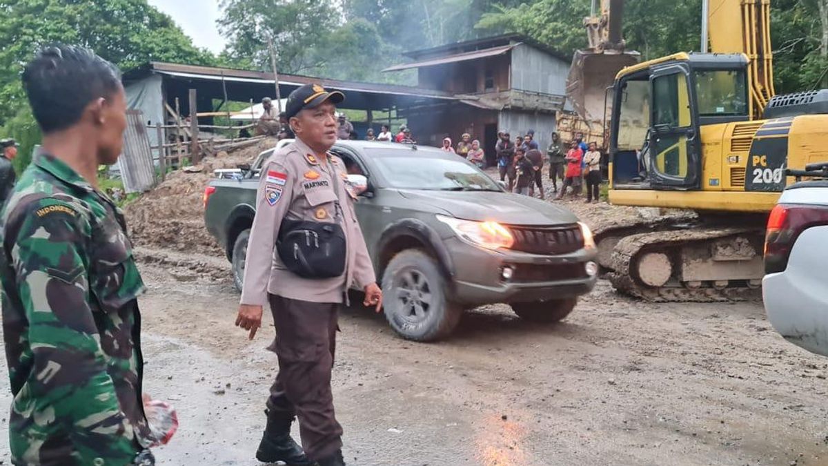 Palang Jalan di Elelim Yalimo Dibuka Setelah 129 Hari
