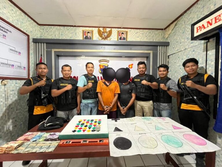 Ungkap Praktik Perjudian Tim Enggang Polsek Sangkulirang