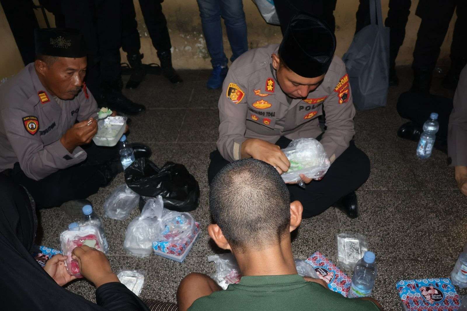 Kapolres Buka Puasa Bersama Para Tahanan Polres Merauke