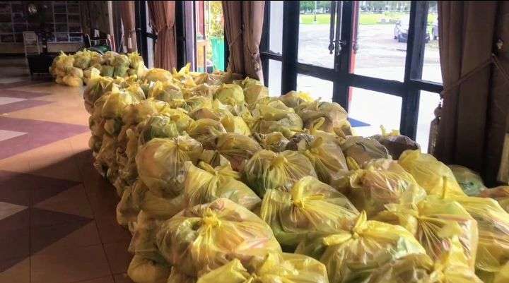 Pemko Palangka Raya Salurkan 7 Ribu Paket Sembako