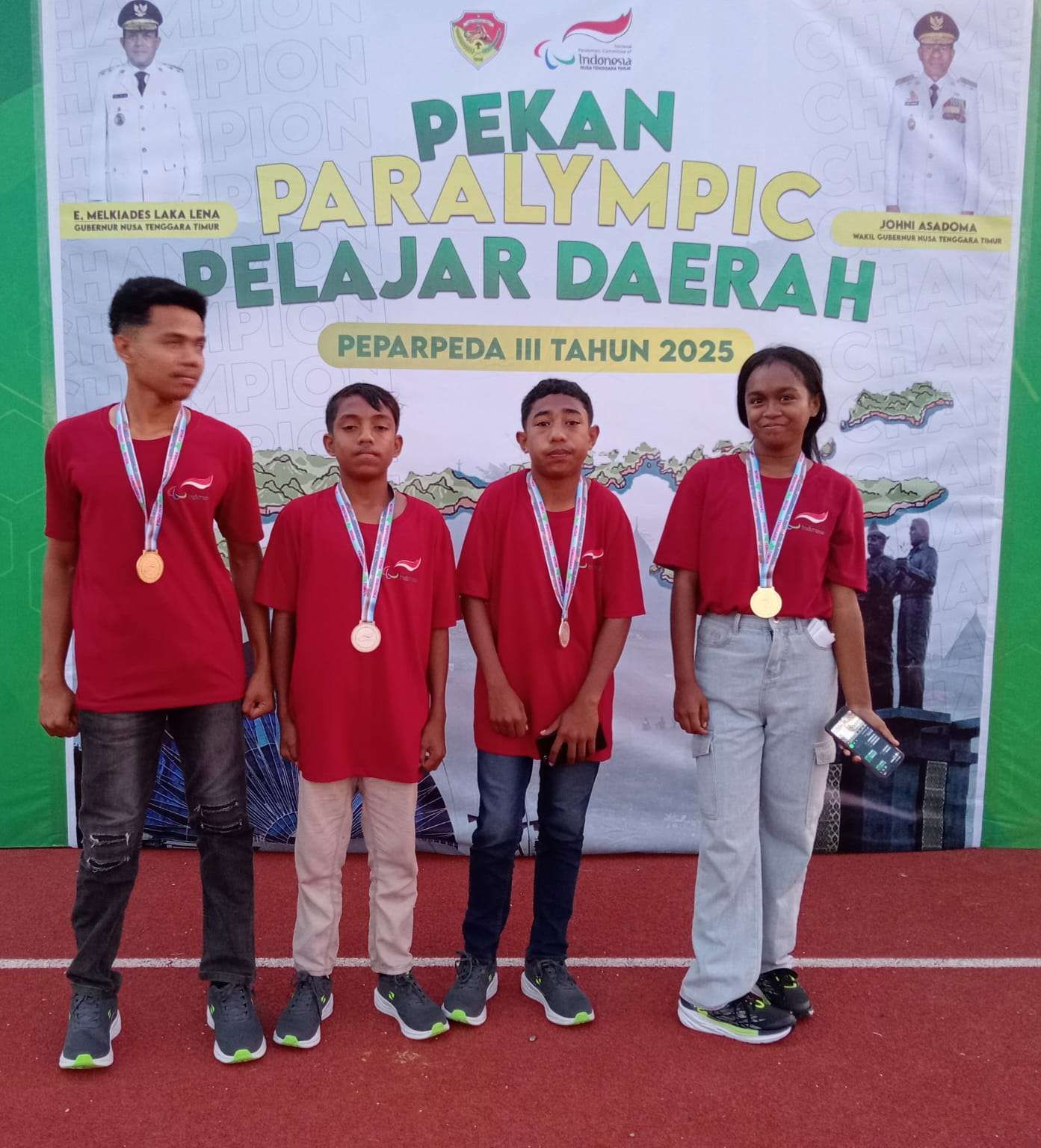 Empat Atlet Disabilitas