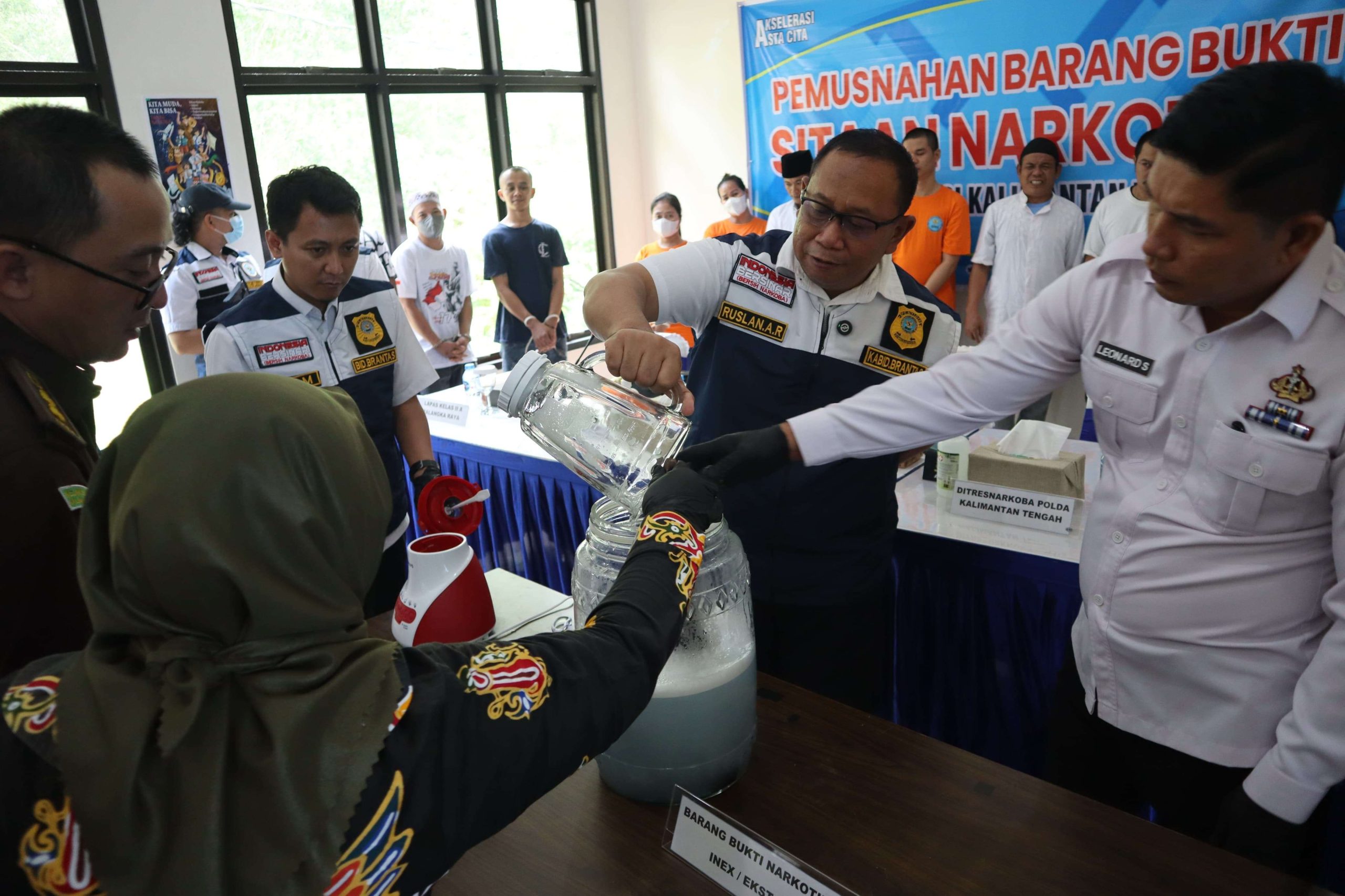 BNNP Kalteng Amankan 14 Pelaku Narkoba