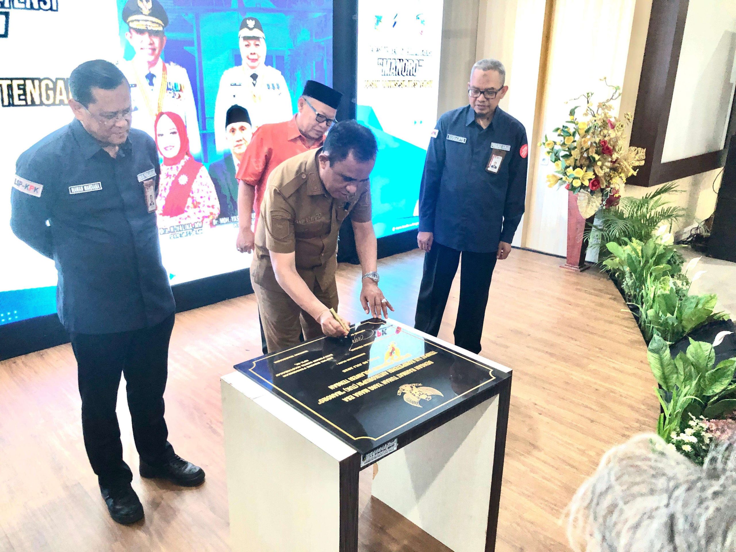 Gubernur Sulteng Resmikan TUK Mandiri “Manoro” BPSDM